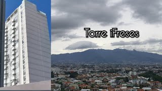 La mejor vista de San José Costa Rica 🇨🇷  nos hospedamos en la Torre iFreses [upl. by Ecnadnak]