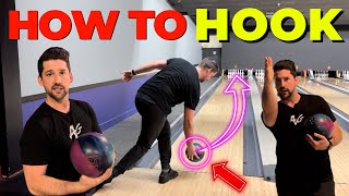 How To HOOK A Bowling Ball For Beginners [upl. by Seow]