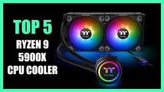 Top 5 Best Cpu Cooler for Ryzen 9 5900x  Best AIO Cooler 2024 [upl. by Oinotnaocram14]