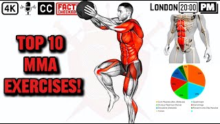 How To Become an MMA Fighter Do These Top 10 Exercises [upl. by Sadirah]