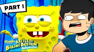 INATAKE ANG BIKINI BOTTOM NG MGA ROBOT  Spongebob Rehydrated Part 1 [upl. by Koorb]