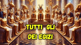 Mitologia egizia  descrizione di tutti gli dei e le dee della religione egizia [upl. by Atthia]