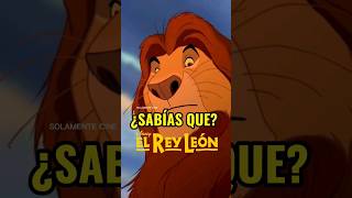 ¿Sabías que en la película del rey León [upl. by Enaoj]