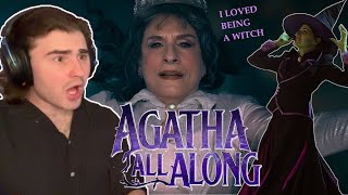 TIME IS AN ILLUSION BUT DEATH ISNT AND SHES COMING FOR US AGATHA ALL ALONG S1E7 Reaction [upl. by Lowrie]