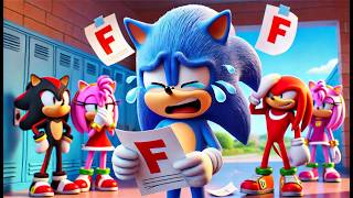 Sonic The Hedgehog 3 Animation  Sonic low score makes him criticized by his friends  Sonic Prime [upl. by Atirahs]