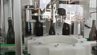 Corking and wiring machine  Champagne and beer bottle wiring machine [upl. by Goldwin449]