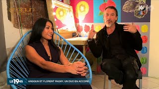 Anggun et Florent Pagny sur M6 « Le 1945 » 271115 [upl. by Artinek479]