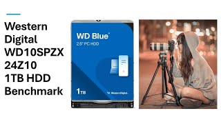 Western Digital WD10SPZX 24Z10 1TB HDD CrystalDiskMark Benchmark [upl. by Auerbach466]