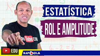 ROL E AMPLITUDE TOTAL ✅ ESTATÍSTICA [upl. by Anirahs]