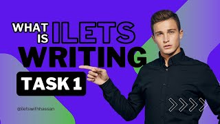 WHAT IS ILETS WRITING TASK 1 [upl. by Lydon]