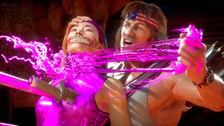 MK11 All Fatalities on Mileena MK2 Solid Purple [upl. by Scotney]