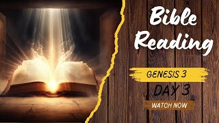 Bible Reading Malayalam Day 3 Genesis 3 voice by Vimala ❤ [upl. by Velma307]