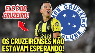 CONFIRMADO MEIA BOM DE BOLA VEM REFORÇAR O MEIOCAMPO DO CRUZEIRO BAITA CONTRATAÇÃO [upl. by Parik]