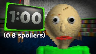 Can you ESCAPE to Baldi Plus 08 [upl. by Acimak]