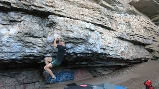 The baseball left big block Albuquerque New Mexico bouldering [upl. by Marjana]