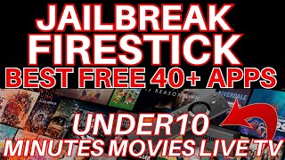 JAILBREAK FIRESTICK UNDER 10 MINUTES  NEW STORE WORKING NOW [upl. by Jacy914]