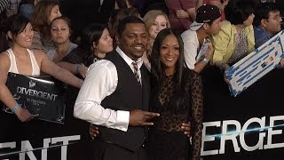 Mekhi Phifer and Reshelet Barnes DIVERGENT World Premiere Arrivals [upl. by Whang]