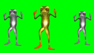 Frog toon Exclusive funny Dance background effect green screen video [upl. by Yelah]