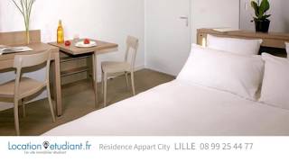 Logement Étudiant Lille Euralille Appartcity [upl. by Neliac]