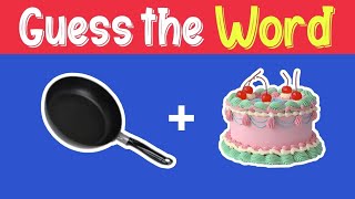 Guess the Compound Word by Emoji  40 Emojis Quiz  thedeepquiz quiz [upl. by Hpesoy]