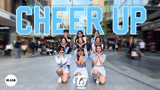 KPOP IN PUBLIC AUSTRALIA TWICE트와이스  CHEER UP 1TAKE DANCE COVER [upl. by Revell]