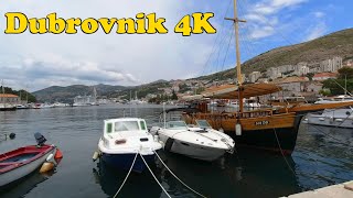 Dubrovnik Croatia Walking Tour 4K Gruz District [upl. by Suolevram]