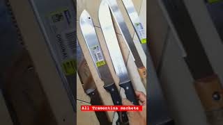 TRAMONTINA MACHETE machete brazil tramontina bushcraft parang knifereview shortvideo shorts [upl. by Kora]