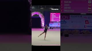 Hanna Panna WIESNER HUN Clubs 2024 AEON CUP TOKYO September 29 rhythmicgymnastics Copyright NoMusic [upl. by Elleinwad668]