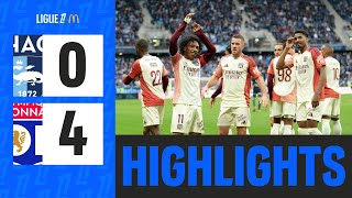 Lyon FAIT LE SPECTACLE sur le terrain du Havre  8ème journée  Ligue 1 McDonalds 2425 [upl. by Orodoet412]