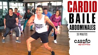 BAJAR DE PESO bailando en casa 💃🏠 CARDIO BAILE Y ABDOMINALES EN TU CASA [upl. by Crosby]