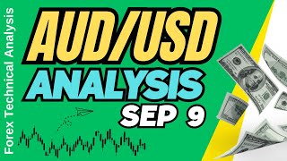 AUD USD Technical Analysis for September 9 2024 [upl. by Quickman]