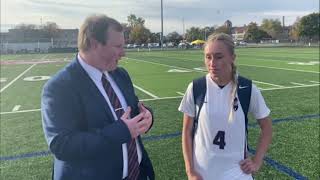 Womens Soccer vs Purdue Fort Wayne Postgame  Horizon League Quarterfinal  Player [upl. by Suoirred]