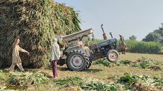 ford Tractor 3610 pulled havey loaded trolley out of filed [upl. by Sicard]