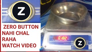 Zero BUTTON of Weighing Scale not working [upl. by Ahsinek184]