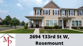 2694 133rd St W Rosemount Video Rental Tour [upl. by Nujra717]