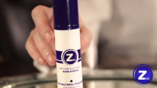 Acne AntiBacterial Treatment ZMD Skin Care [upl. by Enirrok]