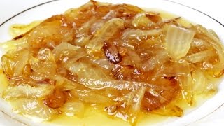 Como hacer cebolla caramelizada  Receta fácil y rápida [upl. by Sixla]