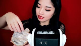 ASMR Binaural Rhinestone Tapping NO TALKING [upl. by Fuchs]