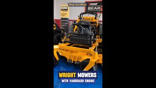 20 OFF WRIGHT MOWERS POWERED BY VANGUARD [upl. by Sarita750]