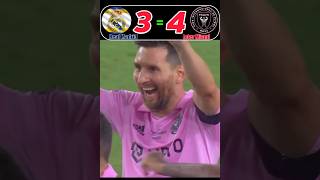 Real Madrid vs Inter Miami  Imaginary Match Full Penalties shorts shortsviral wolrdcup messi [upl. by Aoniak]