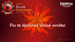 Rona Nishliu  quotSuusquot Albania [upl. by Leur]