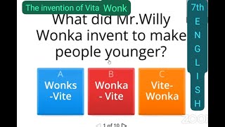 07th English AP The Invention Of Vita  Wonk  Chapter 7 [upl. by Eshelman]