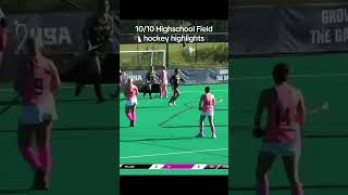 HS Field Hockey highlights from 1010 fieldhockey highschoolsports fyp viralvideo [upl. by Kelsi571]