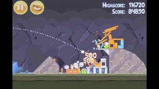 Angry Birds 1513 Mine amp Dine 3 Star Walkthrough [upl. by Culosio]