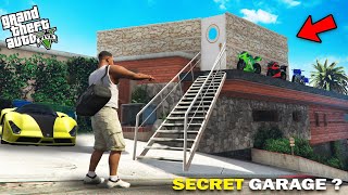 GTA 5  Franklin Found Secret Garage Outside Franklins House in GTA 5 GTA 5 Mods [upl. by Kerby]