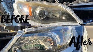 Griots Headlight Restoration Kit Review [upl. by Nahguav]