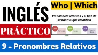 Pronombres relativos en inglés WHO WHICH THAT Explicación y ejemplos Clausulas Relativas 9 [upl. by Je]