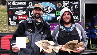 Ice Fishing Tournament 2019  3rd PLACE   Lake Arthur  Western Pennsylvania Hardwater Series [upl. by Hegyera996]