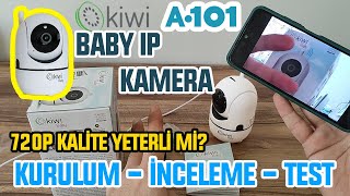 BİM Kiwi Baby IP Kamera  İnceleme  Kurulum ve Gece Gündüz Testleri [upl. by Hehre938]