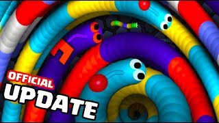 OMG Slitherio NEW UPDATE  Slitherio Gameplay Part 104 [upl. by Chlori128]